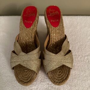 Christian Louboutin wedges